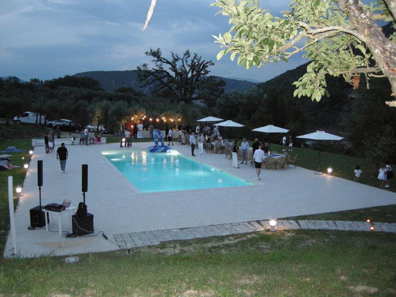 Вилла Il Borgo Di San Michele Papigno Экстерьер фото
